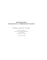 Elementary Mechanics and Thermodynamics - J. Norbury.pdf